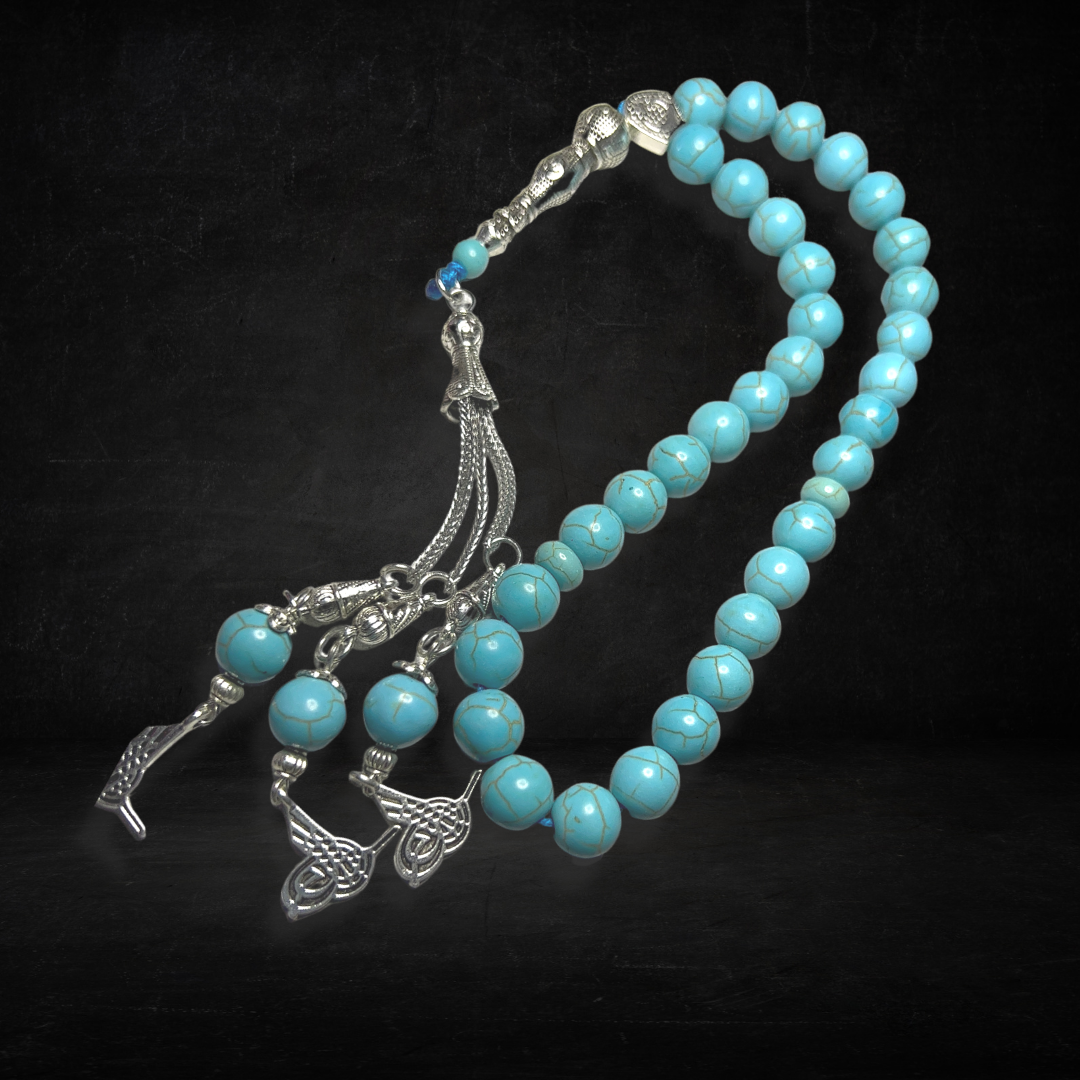 TURQUOISE STONE TASBIH